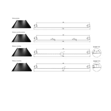 Panel Terrano 30/525 powłoka Superior HB firmy Blachotrapez